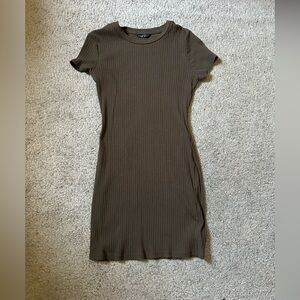 Olive  green dress SHEIN